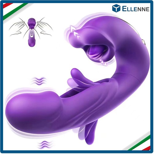 Vibratore con lingua - con,