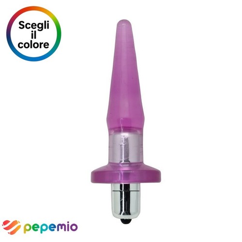 Plug dildo piramide - piramide, vibrante